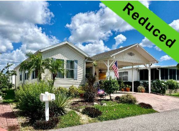 Venice, FL Mobile Home for Sale located at 426 Cobia Bay Indies